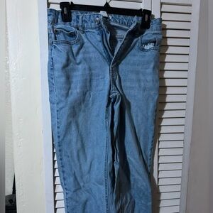 H&M Light Blue Straight Leg Jeans